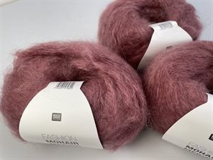 Fashion mohair merino - plum